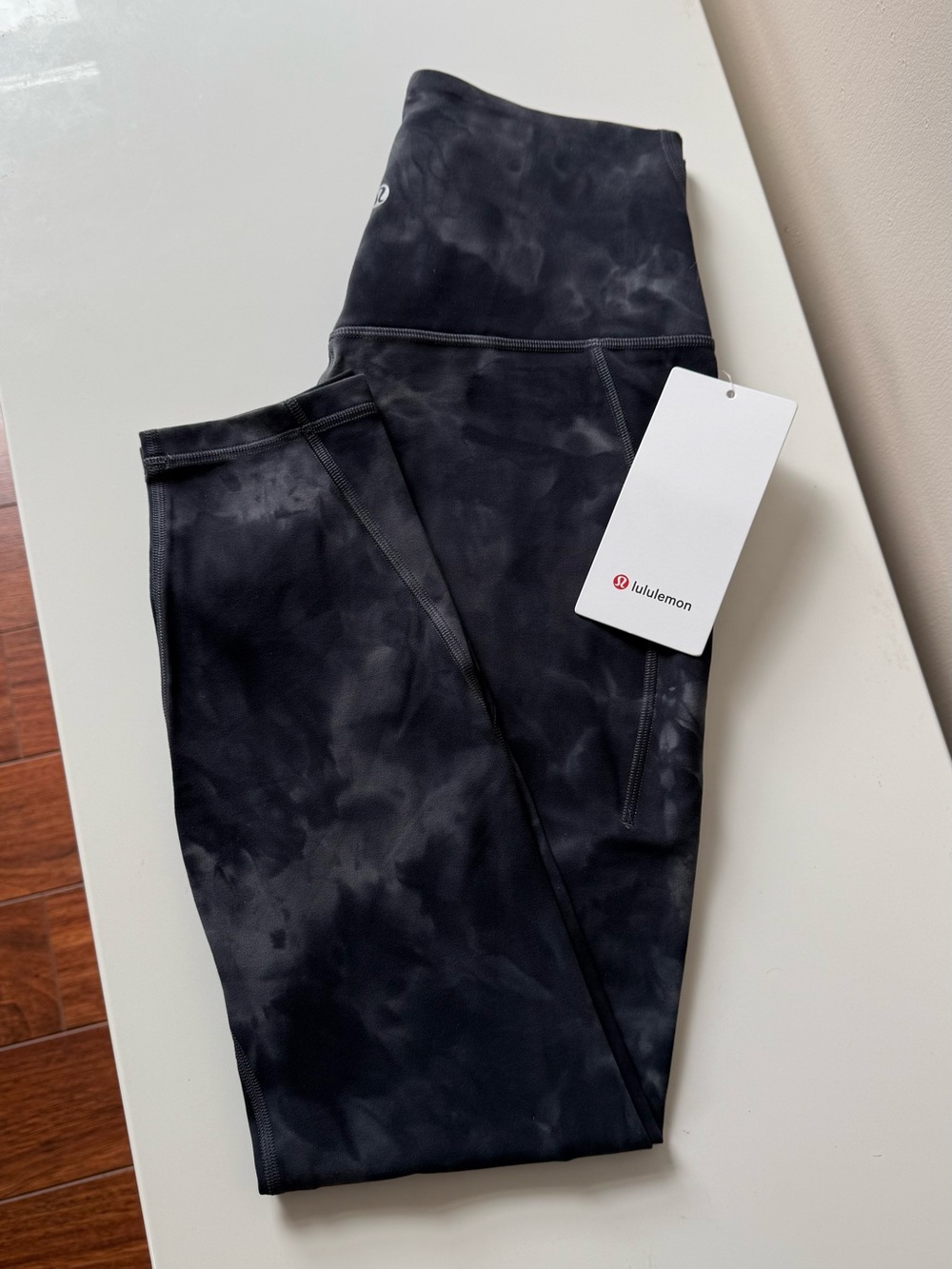 Size 8 align HR 25” pockets diamond dye pitch grey